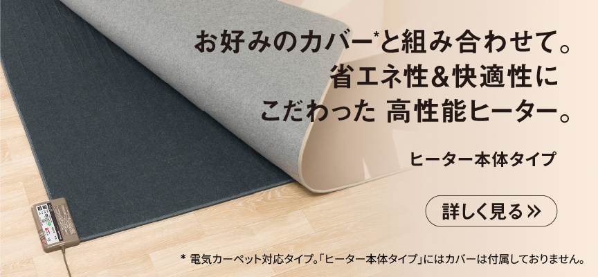 ヒーター本体タイプ