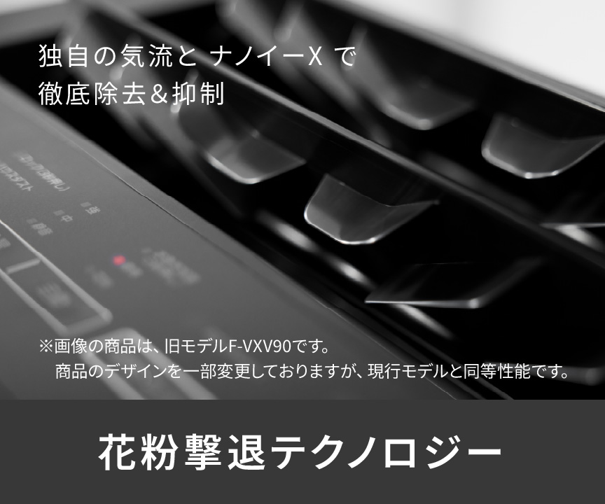 花粉撃退テクノロジーの画像です